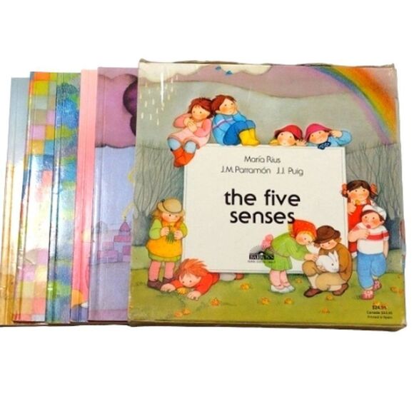 Box Set of 5 Books "The Five Senses" by Maria Rius, J. Parramon, J. J. Puig - Picture 3 of 14